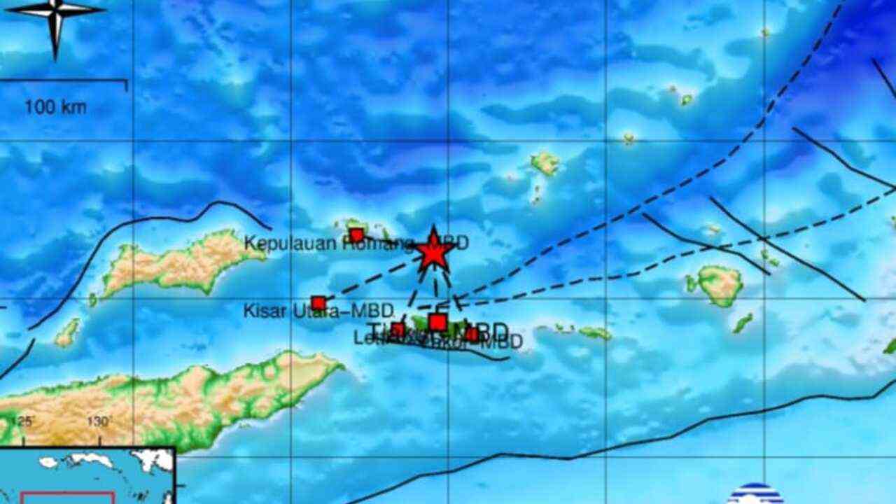 Hari Ini Gempa 4.3 Magnitudo Guncang Maluku  Barat Daya, Cek Update Lengkap Pusat Gempa Regional IX Ambon 