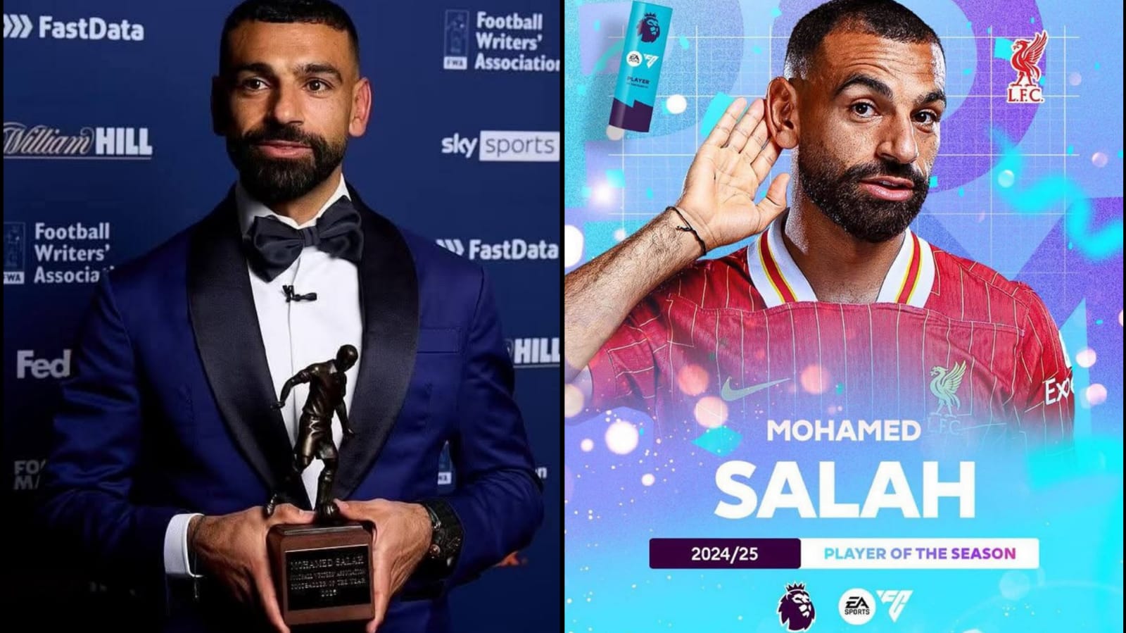 Mohamed Salah Menangkan Penghargaan Pemain Terbaik Liga Primer Inggris Untuk Kedua Kalinya