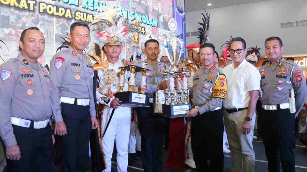 Lomba PKS antar Pelajar SMA Se Sumsel Ditutup, Wakil Polres OKUS Raih Juara I