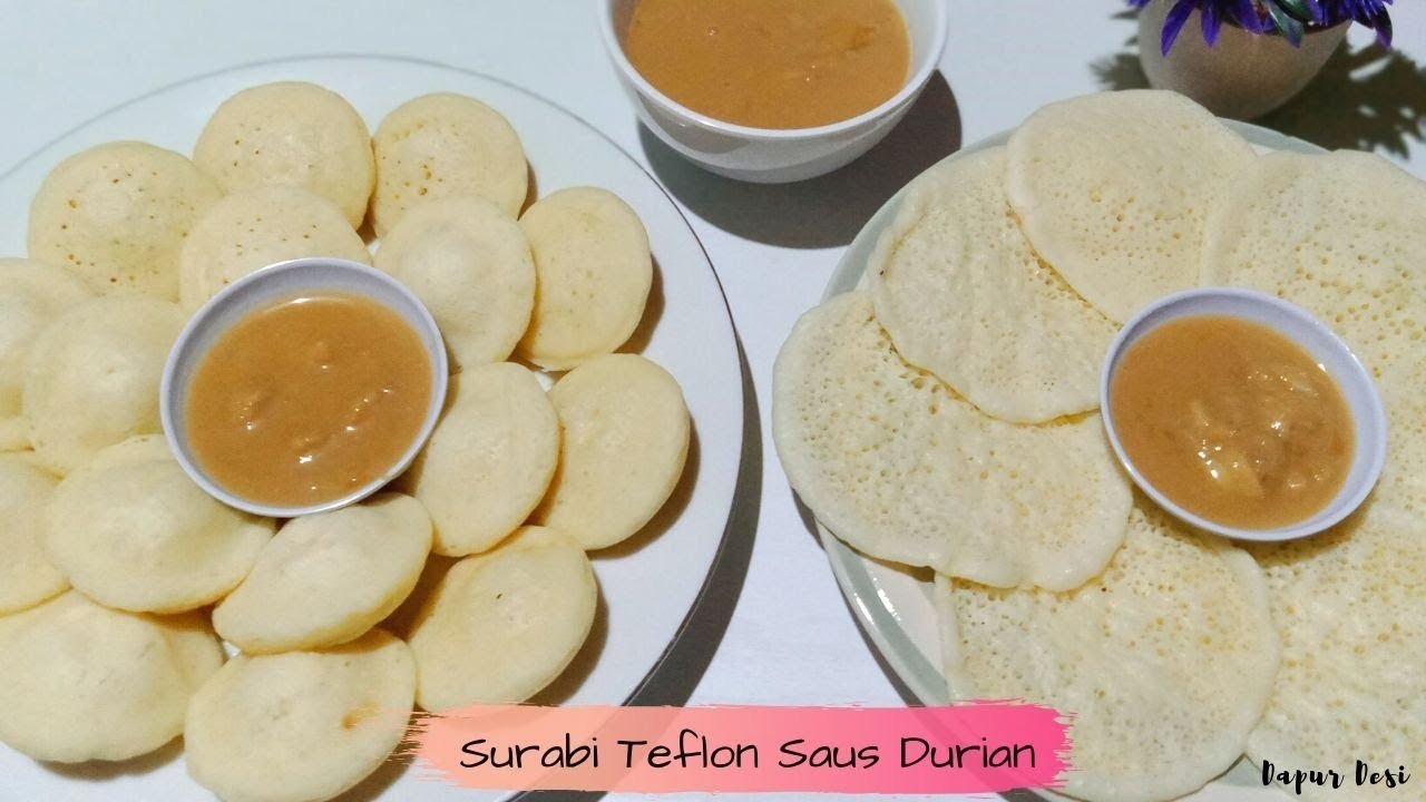 Cara Mudah Masak Serabi Kuah Durian Teflon Simple Enak dan Anti Gagal