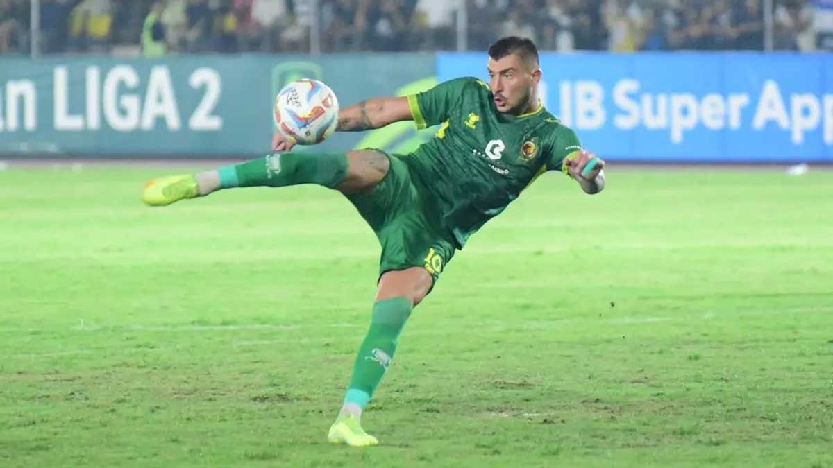 Striker Sriwijaya FC Yevhen Bokhashvili Dilarang Tampil 2 Kali Pertandingan, Denda Rp5 juta