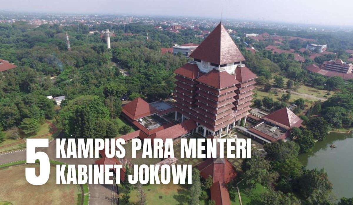 Deretan Kampus TOP! Ini 5 Kampus Negeri Para Menteri Kabinet Jokowi, Ada Kampus Impianmu?