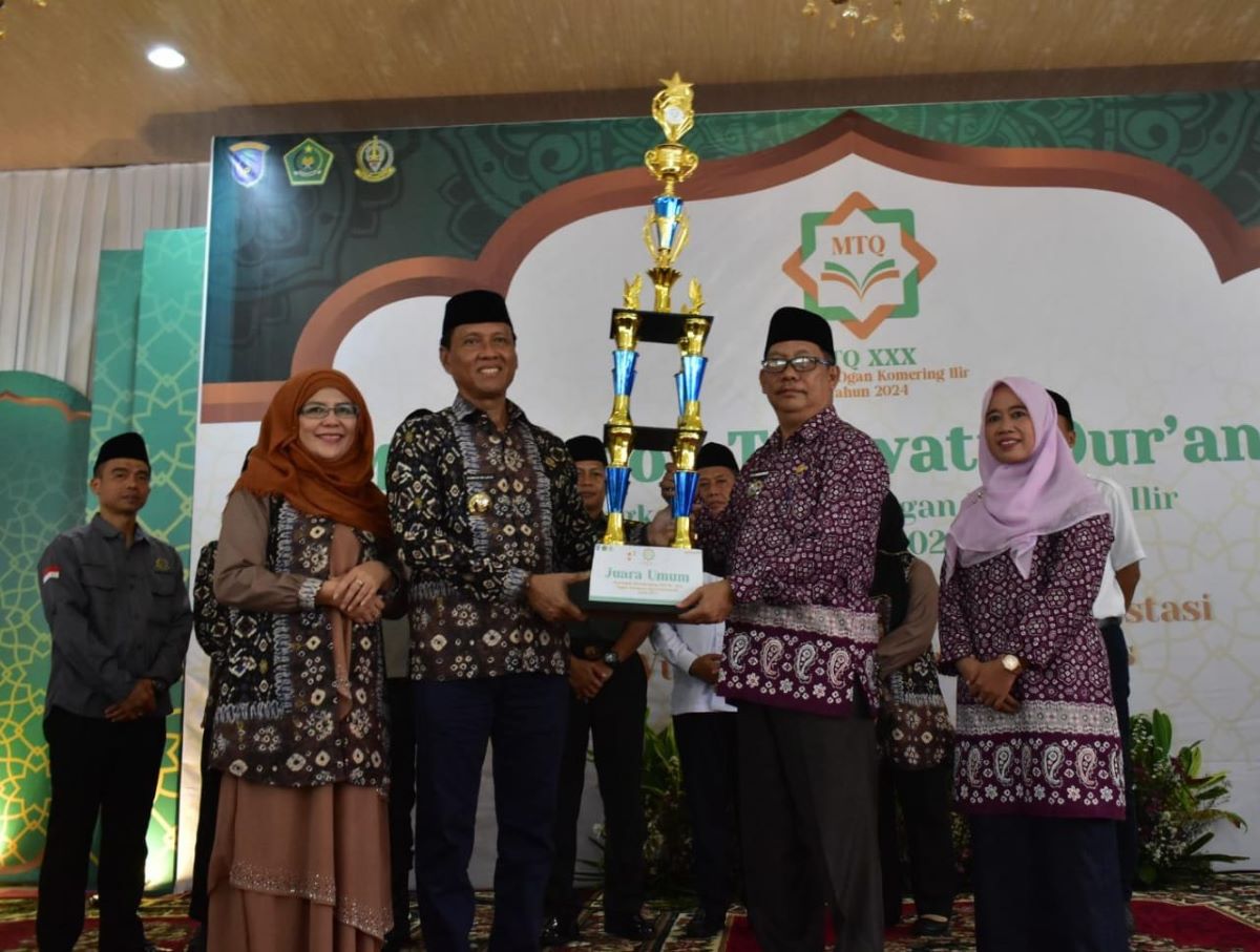 Lempuing Jaya Juara Umum MTQ XXX Kabupaten OKI, Segini Hadiah Pemenangnya
