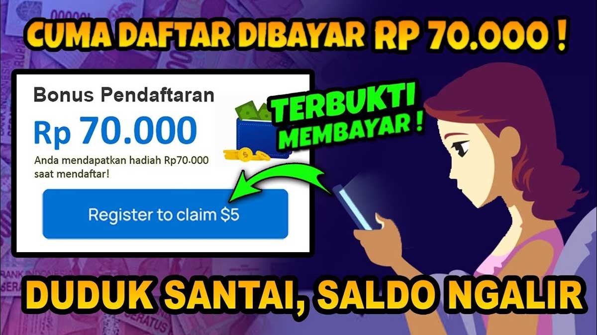 Duduk Santai Dapat Cuan! Begini Cara Dapatkan Saldo DANA Gratis Rp150 Dari Aplikasi Penghasil Uang, Cobain Guy