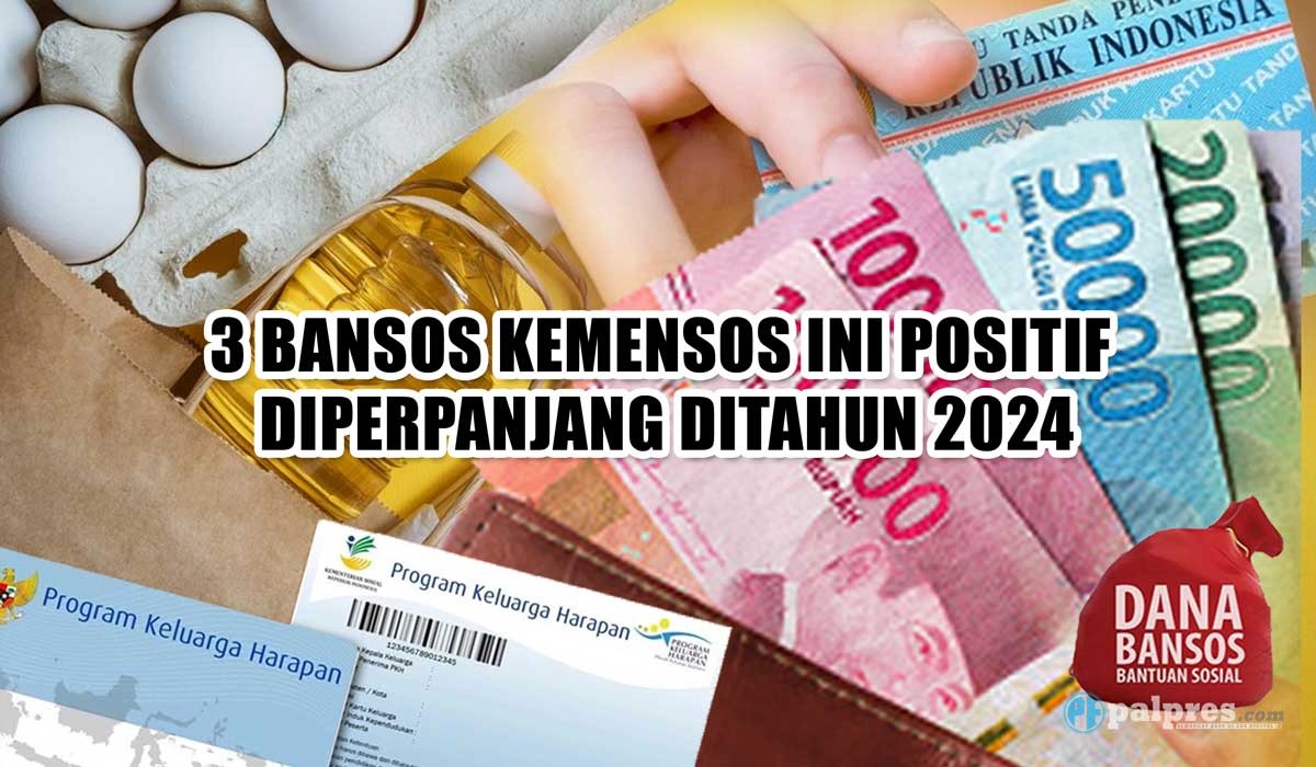 2024, Pemerintah Bagi-bagi Bansos Lagi, Daftar dan Besarannya Cek di Sini Yuk 