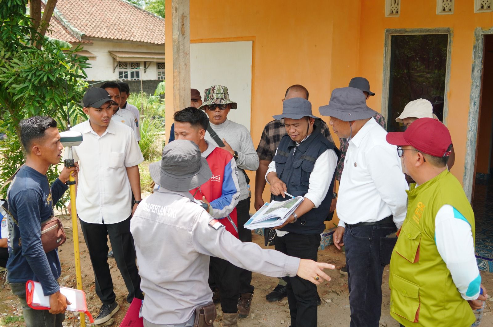 Lahan Terdampak Akses Tol Mataram Jaya OKI Mulai Didata