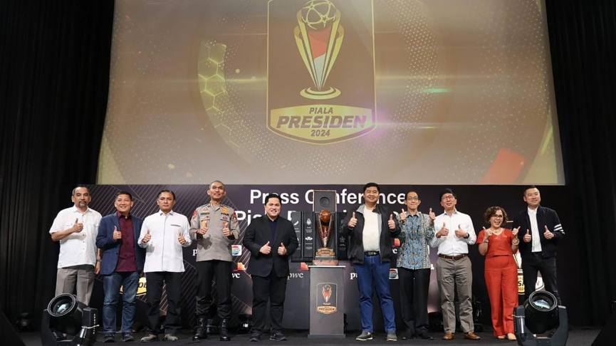 8 Tim Akan Ikuti Piala Presiden 2024, Ajang Pramusim Sepakbola Indonesia, Berhadiah Rp5 Miliar