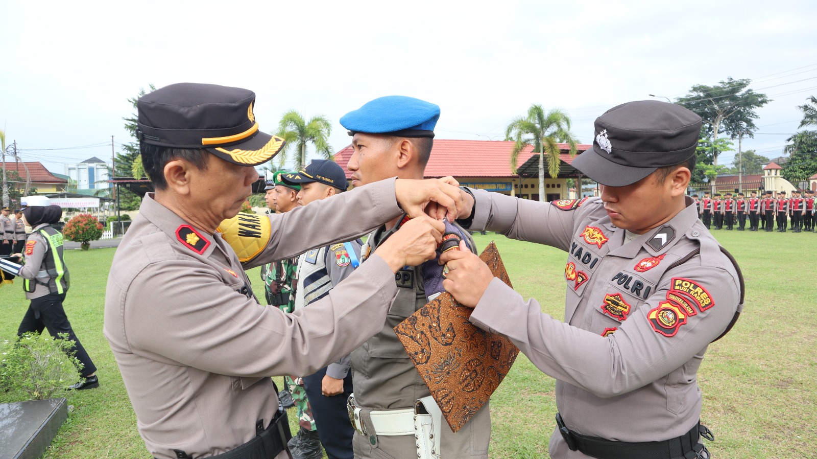 Polres Musi Rawas Apel Gelar Pasukan Operasi Keselamatan 2025