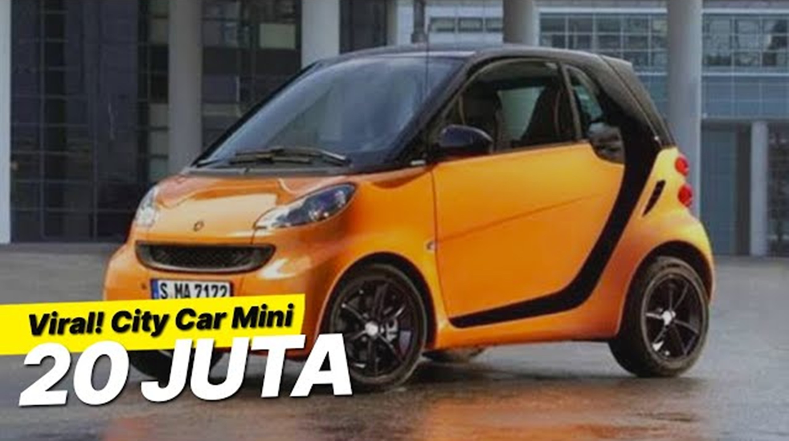 Heboh! City Car Mini yang Elegan Harganya 20 Jutaan, Cocok Buat Emak-Emak ke Mall, Wajib Pinang Guys