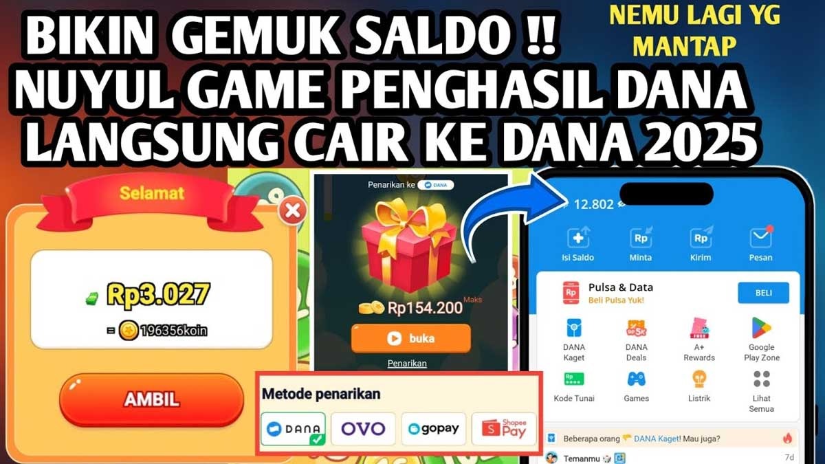 Dari Rebahan Dapat Rp 300.000, Ini Cara Gokil Dapat Saldo DANA Gratis, Dijamin Cuan Cair Tanpa Drama