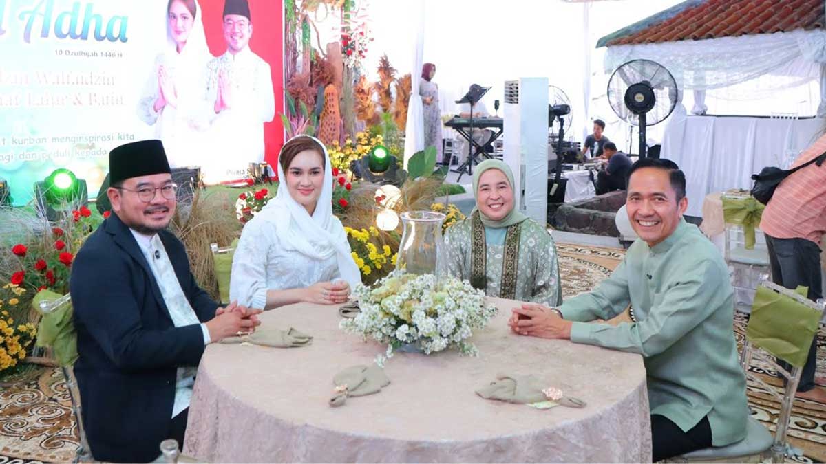 Idul Adha 1446 H, Ratu Dewa Sholat Ied Bareng Warga Palembang dan Sampaikan Pesan Pengorbanan