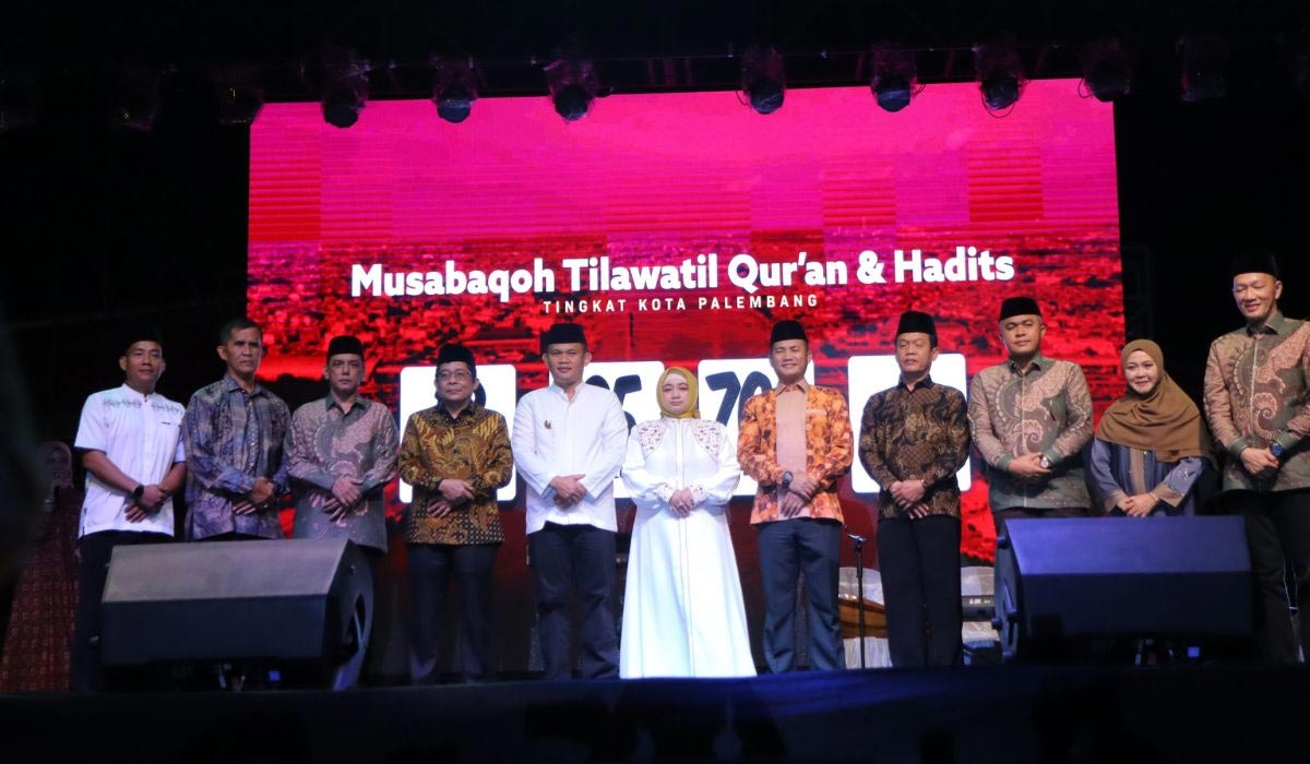 MTQH Kota Palembang Resmi Dibuka, Lomba Tilawah dan Tahfizh Qur'an Jadi Sorotan