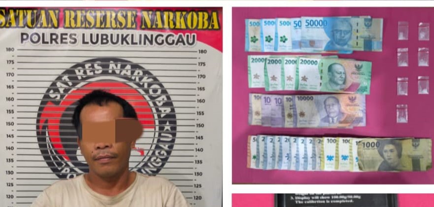 Buruan Harian di Lubuk Linggau Nyambi Jadi Pengedar Sabu-Sabu 