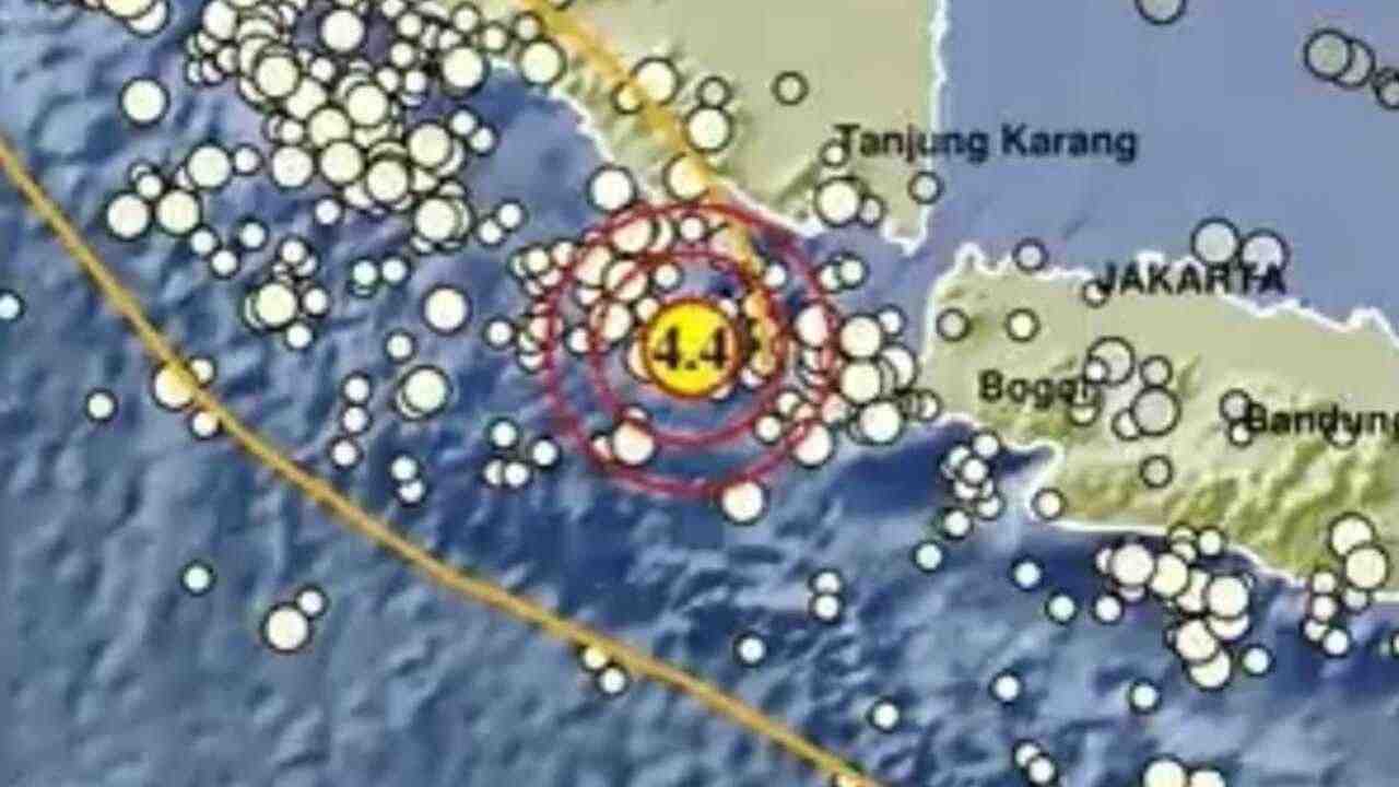 Baru Saja! Gempa Magnitudo 4.4 Guncang Tanggamus Lampung, Tak Berpotensi Tsunami