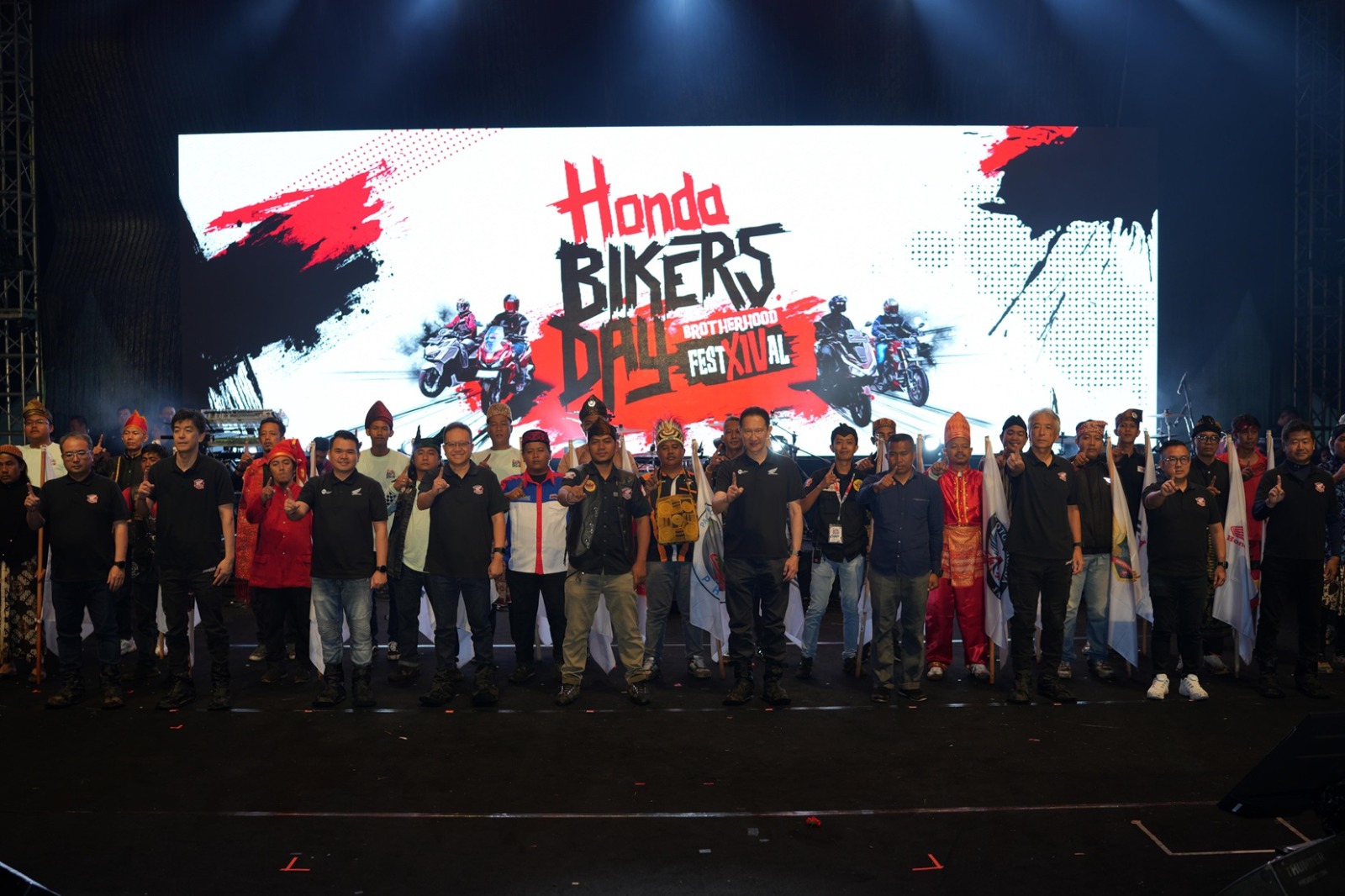 Puluhan Ribu Bikers dari Sabang Sampai Marauke Bersatu di Honda Bikers Day 2025