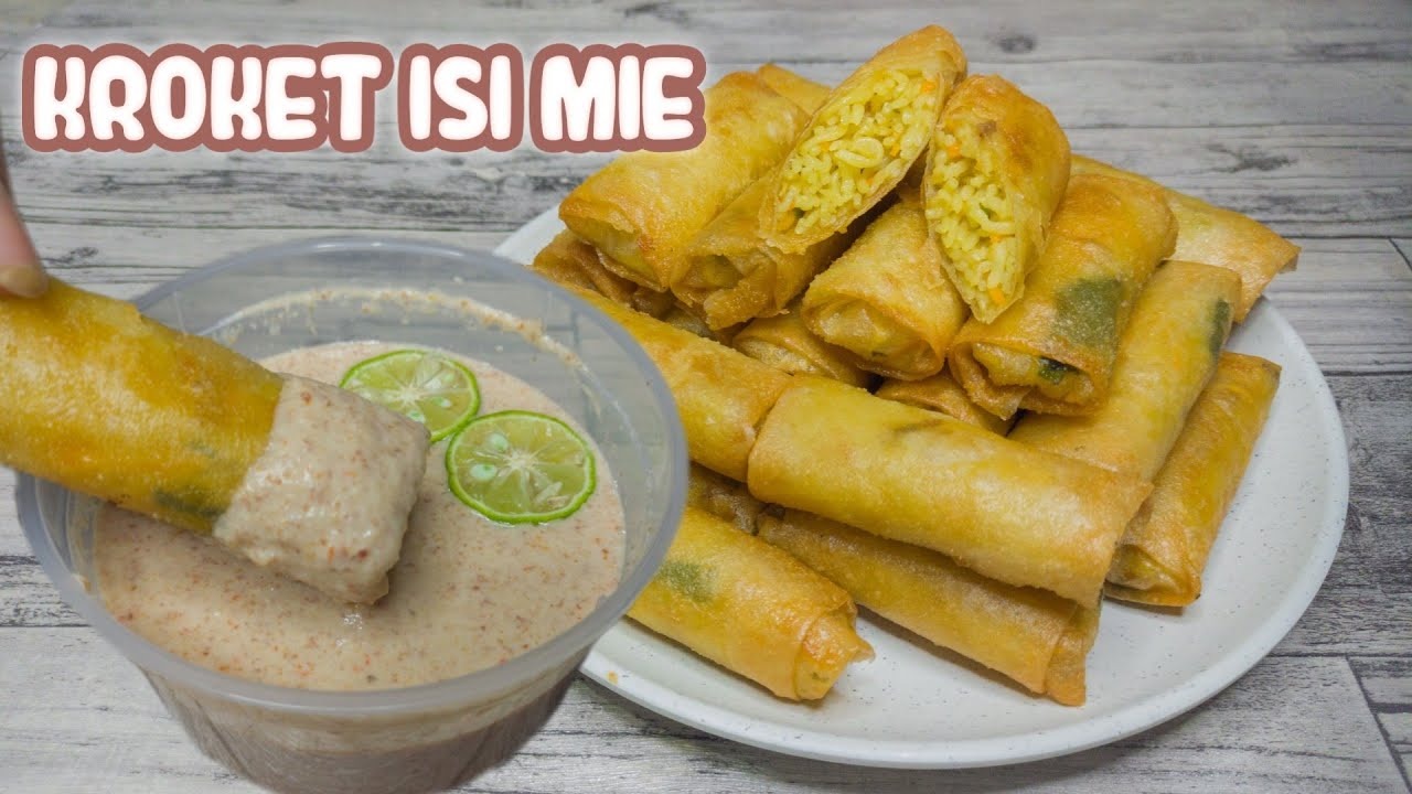 Yuk Bikin Kroket Mie, Inovasi Kuliner Lezat Nan Renyah