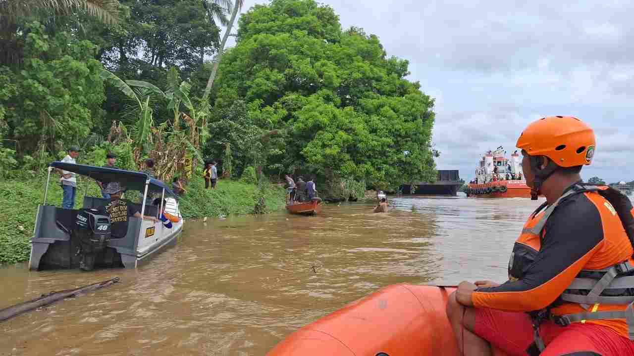 Perahu Gerek Terbalik, 2 Lansia Warga Muba Tenggelam di Sungai Musi