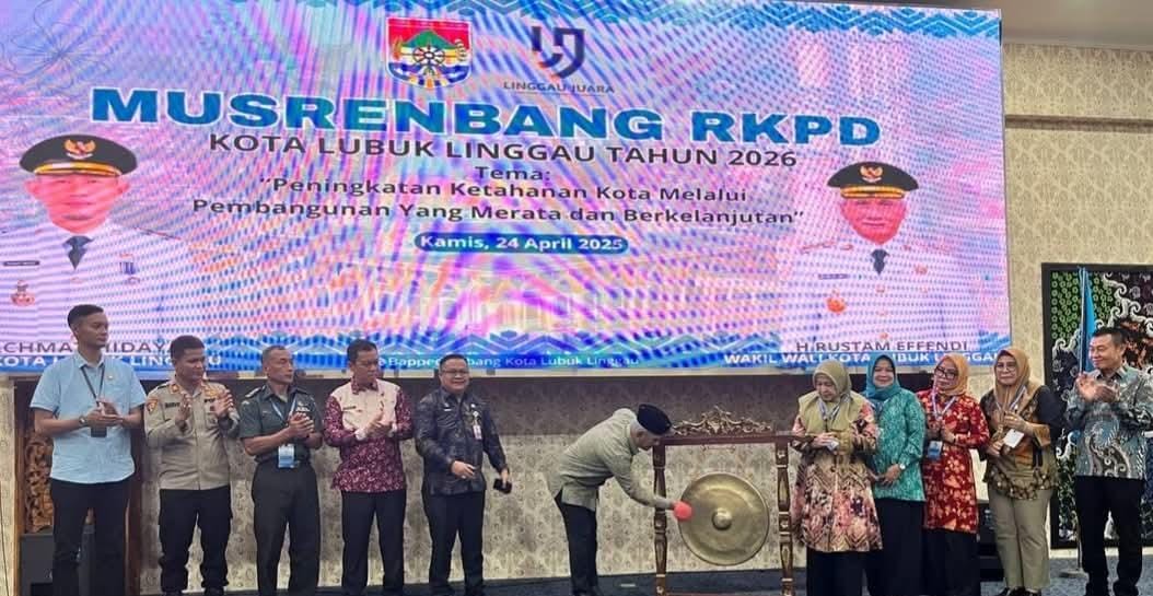 Musrenbang RKPD 2026,  Pemkot Lubuklinggau Fokus Pemerataan dan Berkelanjutan
