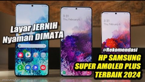 Rekomendasi 5 HP Samsung Layar Super Amoled Terbaru untuk Gamer 