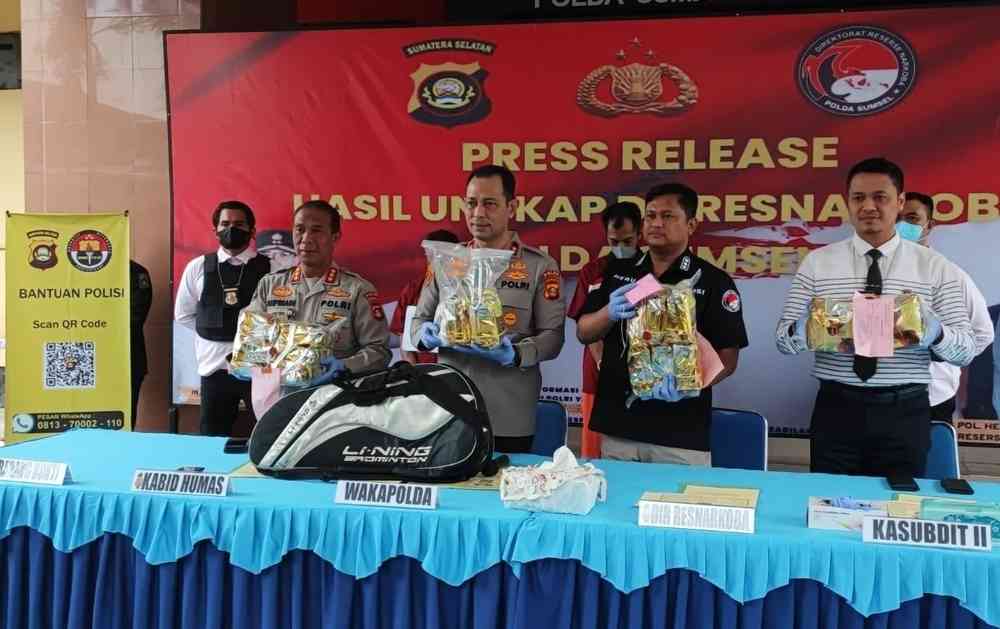 Bawa 20 Kg Sabu Asal Malaysia, Warga Lampung Terciduk di Hotel
