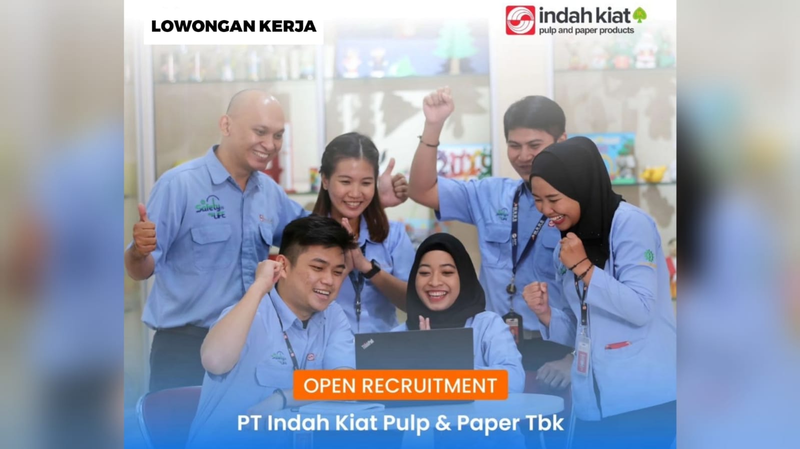 Lowongan Kerja PT Indah Kiat Pulp and Paper Trainee Program Batch 9
