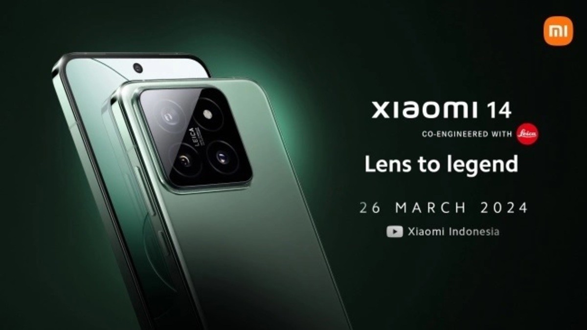 Spesifikasi Xiaomi 14, Tanggal 26 Maret 2024 Resmi Meluncur ke Indonesia 