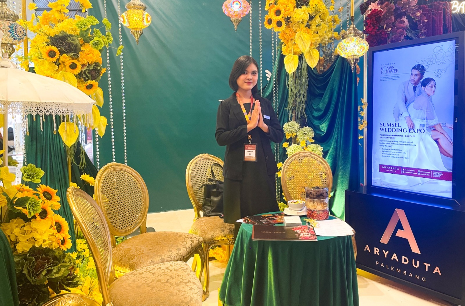 ARYADUTA Palembang Hadir di Sumsel Wedding Expo 2025, Nikmati Diskon dan Cashback Fantastis