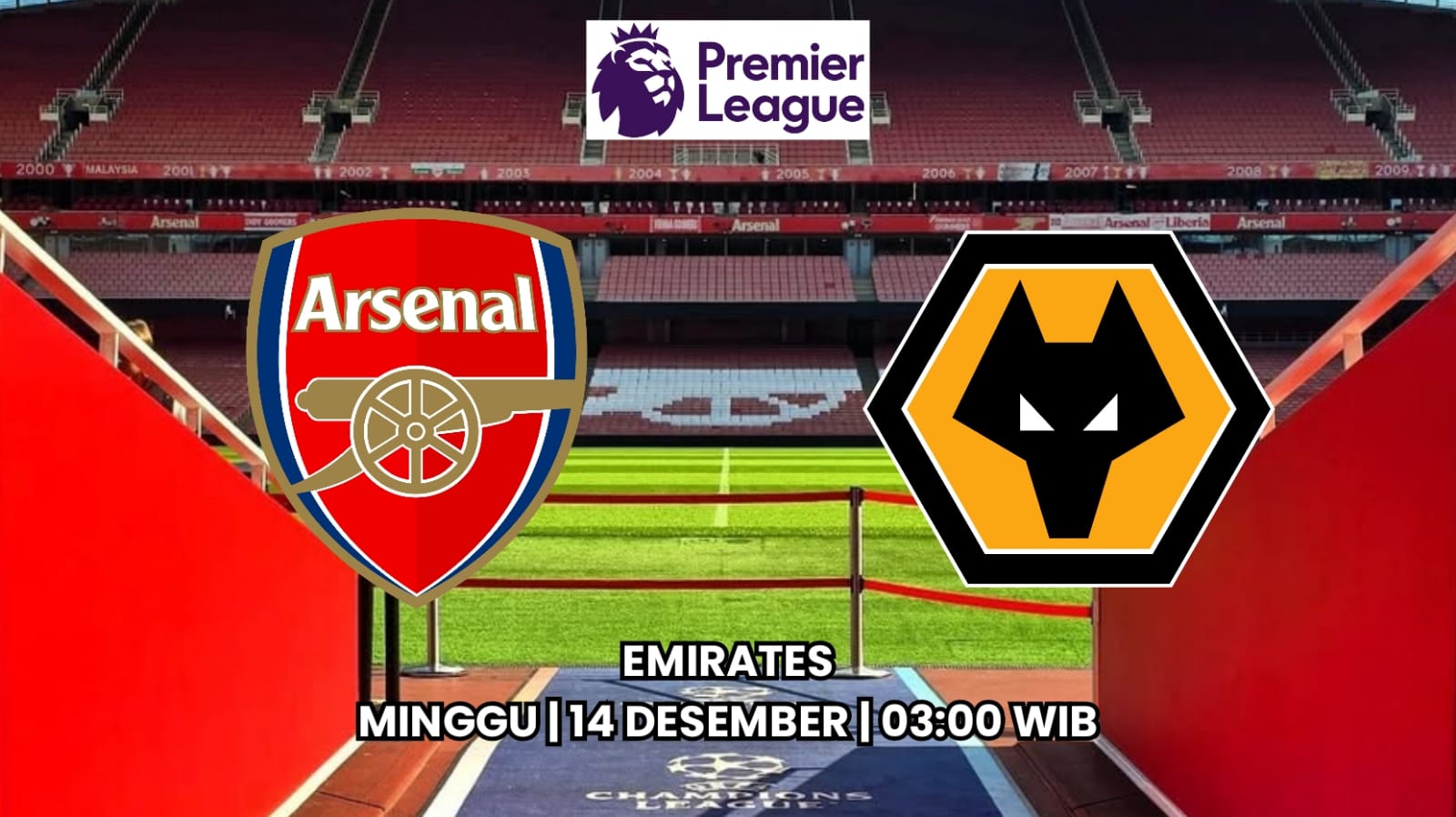 Liga Premier Arsenal vs Wolverhampton Wanderers - Preview, Prediksi dan Susunan Pemain