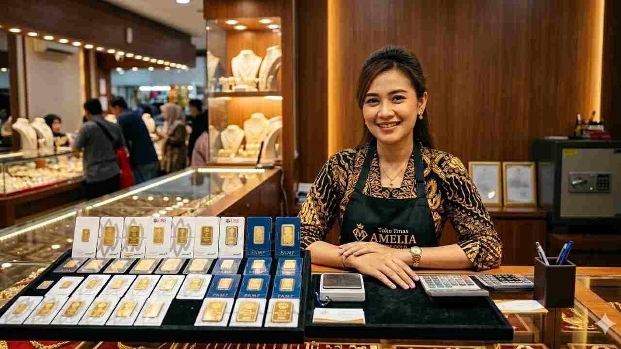 Harga Emas Hari Ini di Pegadaian Turun Lagi, Simak Daftar Lengkapnya