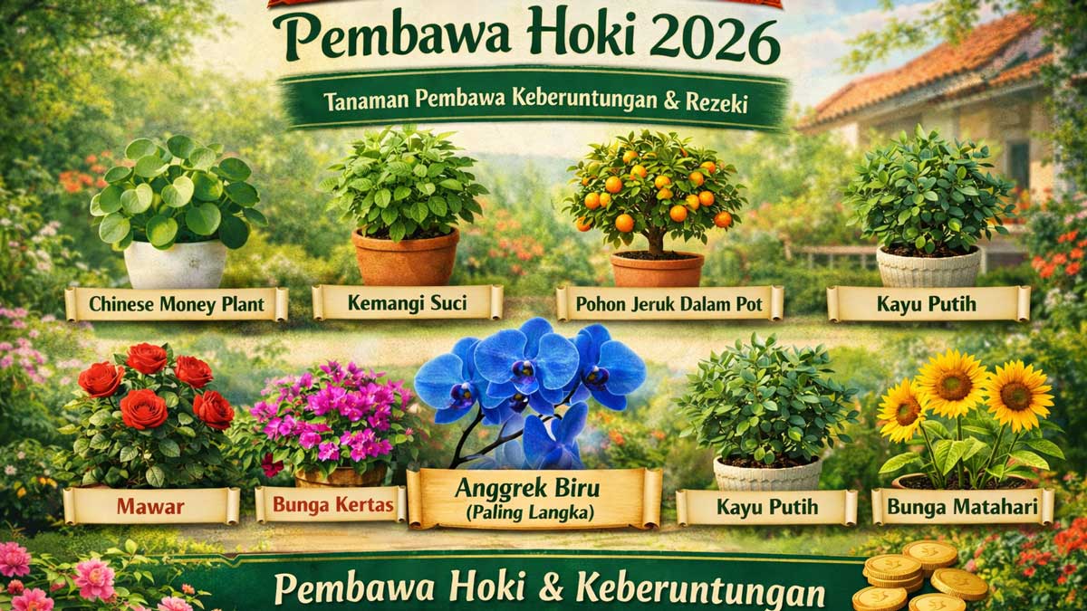 Daftar Tanaman Pembawa Hoki 2026: Nomor 4 Paling Langka dan Dicari Kolektor!