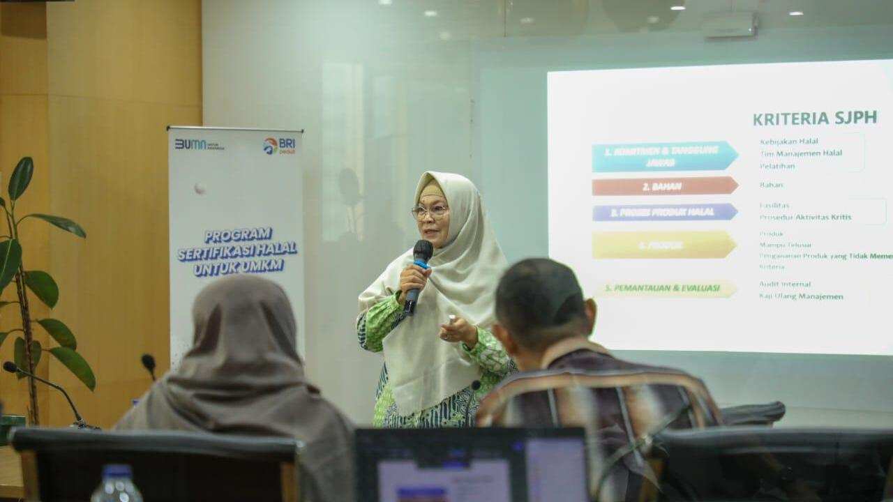 BRI Dorong Daya Saing UMKM, Fasilitasi Sertifikasi Halal bagi UMKM melalui Program BRI Peduli