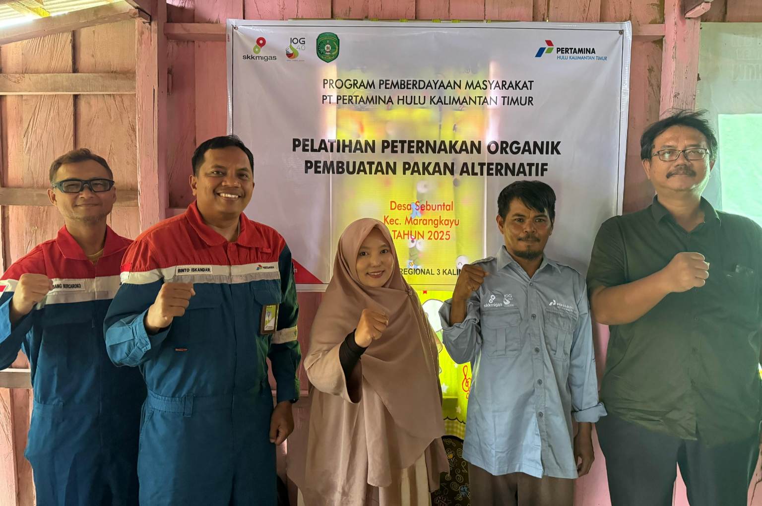 PHKT Beri Pelatihan Warga di Kutai Kartanegara Cara Beternak Organik dan Olah Pakan Alternatif