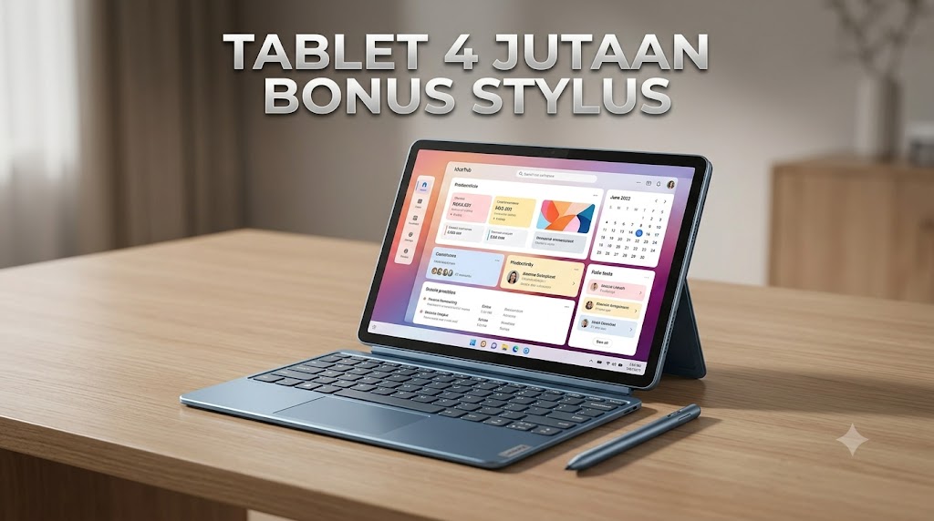 Bodi Tipis 6,99 mm tapi Bawa 4 Speaker Dolby Atmos, Kenapa Lenovo Idea Tab Jadi Incaran Baru?