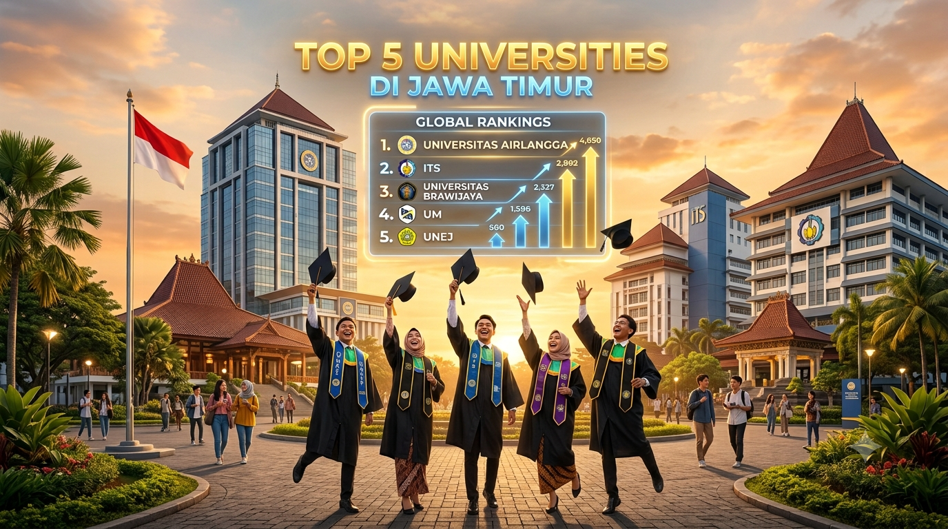 Lulusannya Paling Diincar Perusahaan! 5 Kampus Top di Jawa Timur Ini Sukses Tembus Peringkat Dunia