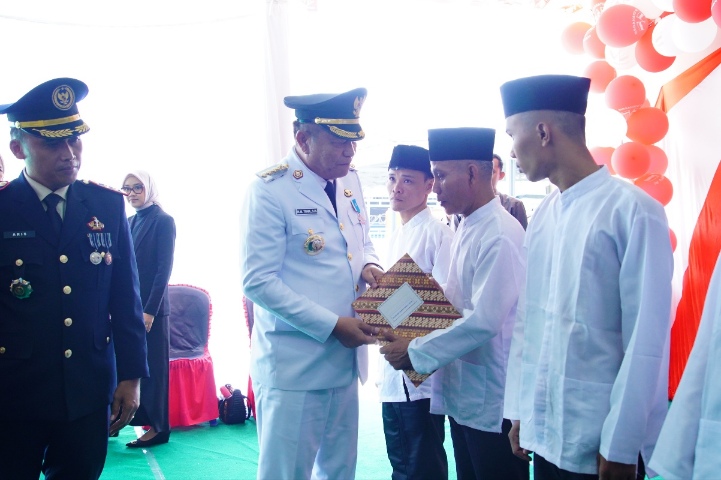 Terima Remisi HUT RI ke-81, 17 Warga Binaan Lapas Sekayu Langsung Bebas