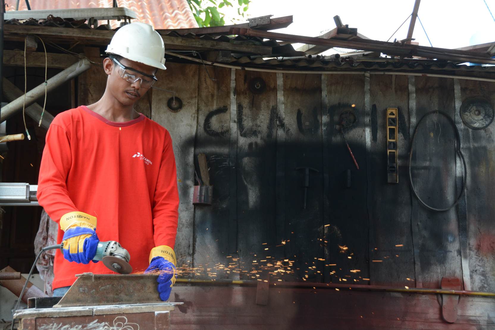 Melalui Program CID Pertamina Drilling, 15 Pemuda di Prabumulih Dapat Pelatihan Mengelas