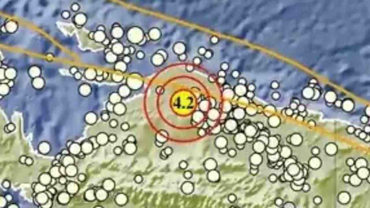 Gempa Magnitudo 4,2 Guncang Mamberamo Raya Pagi Ini, Tak Berpotensi Tsunami