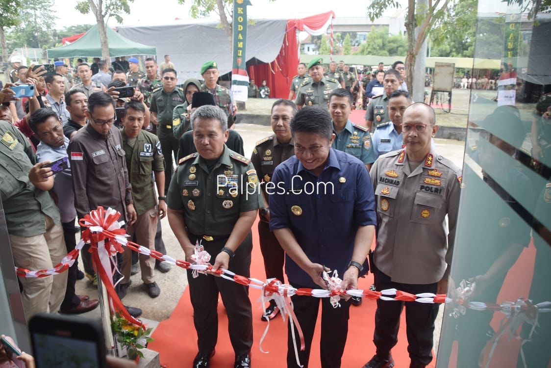 Bersama Gubernur Sumsel, Pangdam II/Swj Resmikan Stadion Garuda Sriwijaya Berstandar Internasional