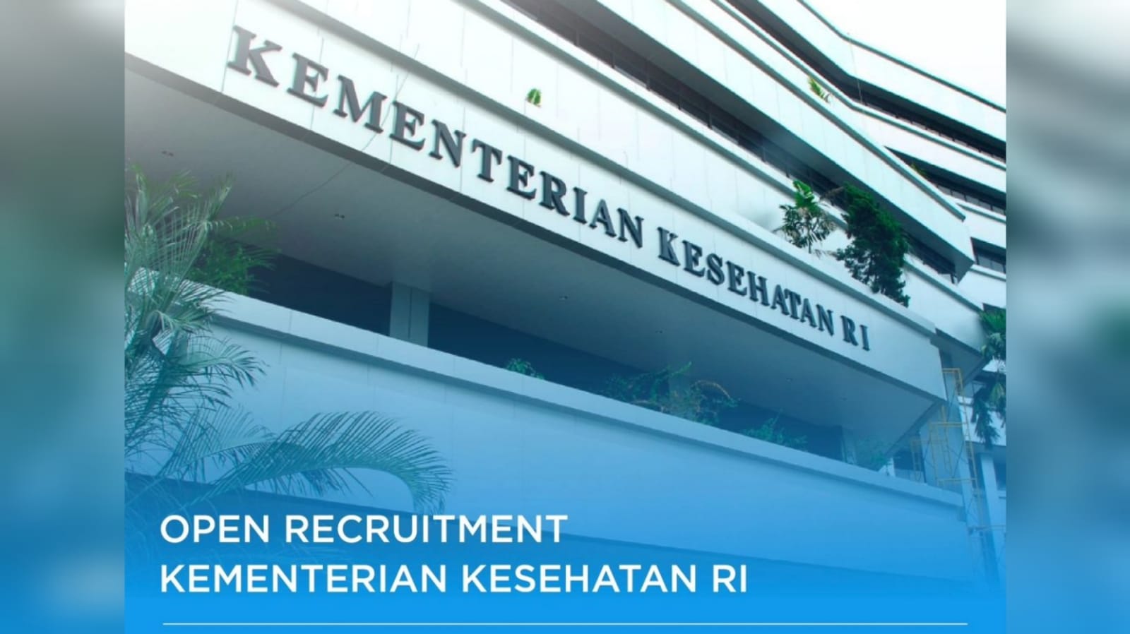 Lowongan kerja Terbaru Non PNS Kementerian Kesehatan, Ini Posisi Jabatan dan Persyaratannya