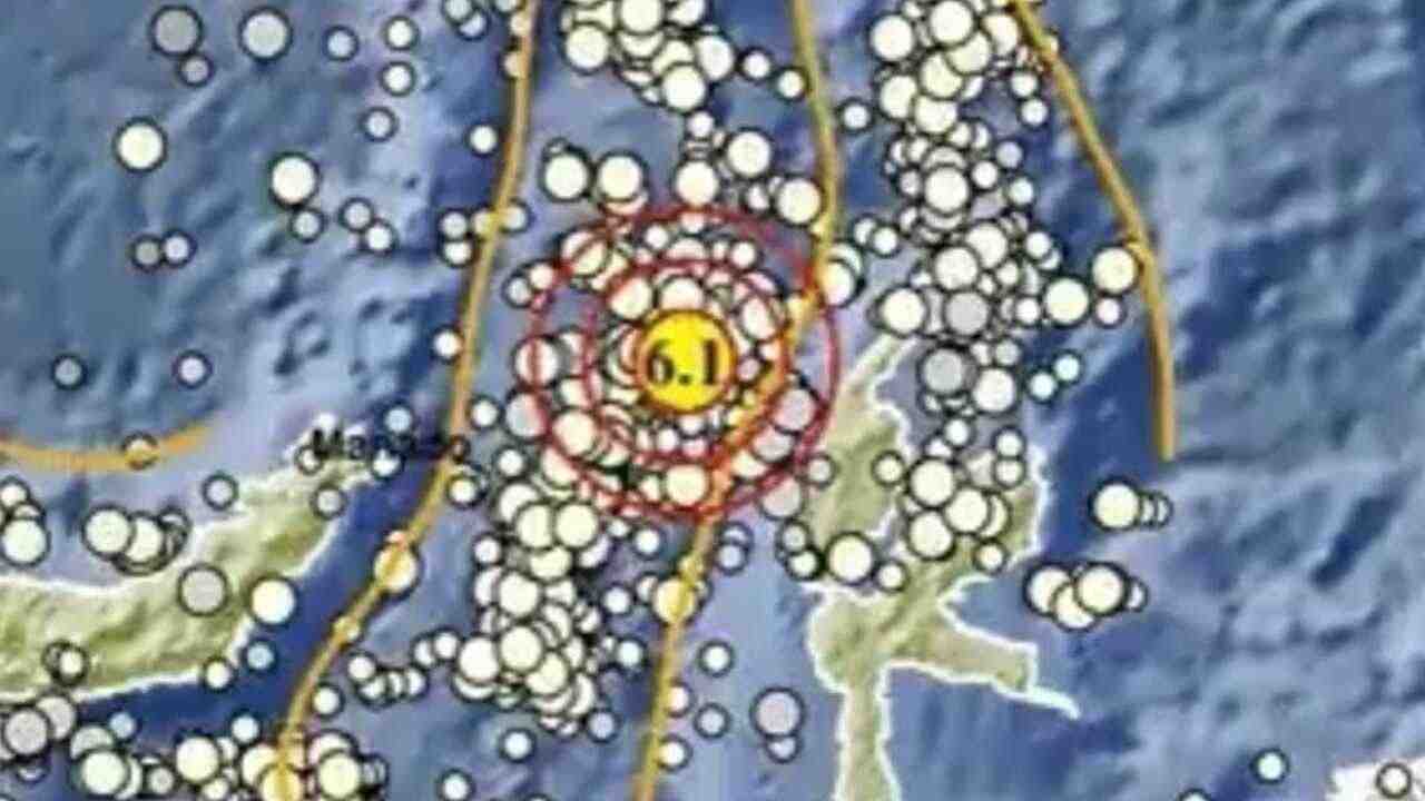Gempa Magnitudo 6.1 Pagi Ini Guncang Halmahera Barat, Ini Lokasi Episentrumnya