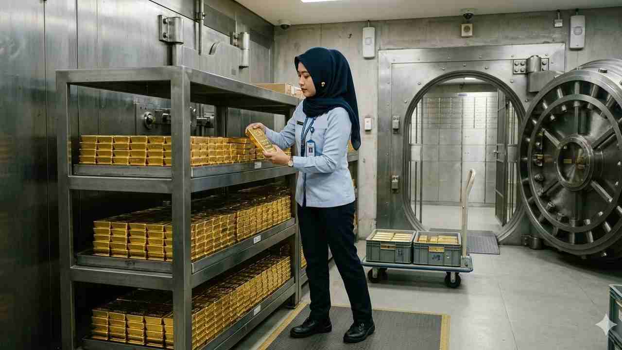 Harga Emas Antam, UBS dan Galeri24 di Pegadaian Kompak Turun, Ini Rincian Lengkapnya