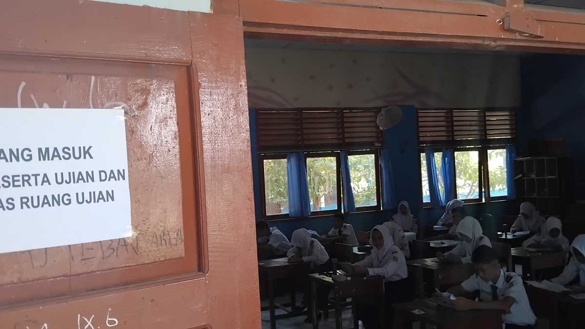 Penentu Kelulusan! 228 Siswa SMPN 1 Lahat Selatan Hadapi Ujian ASAJ, Kepsek: Target Lulus 100 Persen