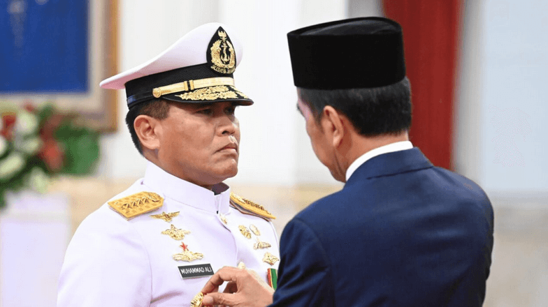 Laksamana Madya Muhammad Ali Resmi Jabat Kasal Pengganti Laksamana Yudo Margono