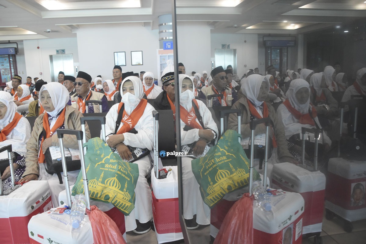 70 Persen Calon Jemaah Haji Kloter 4 Palembang Resiko Tinggi, Berasal dari Provinsi Bangka Belitung 