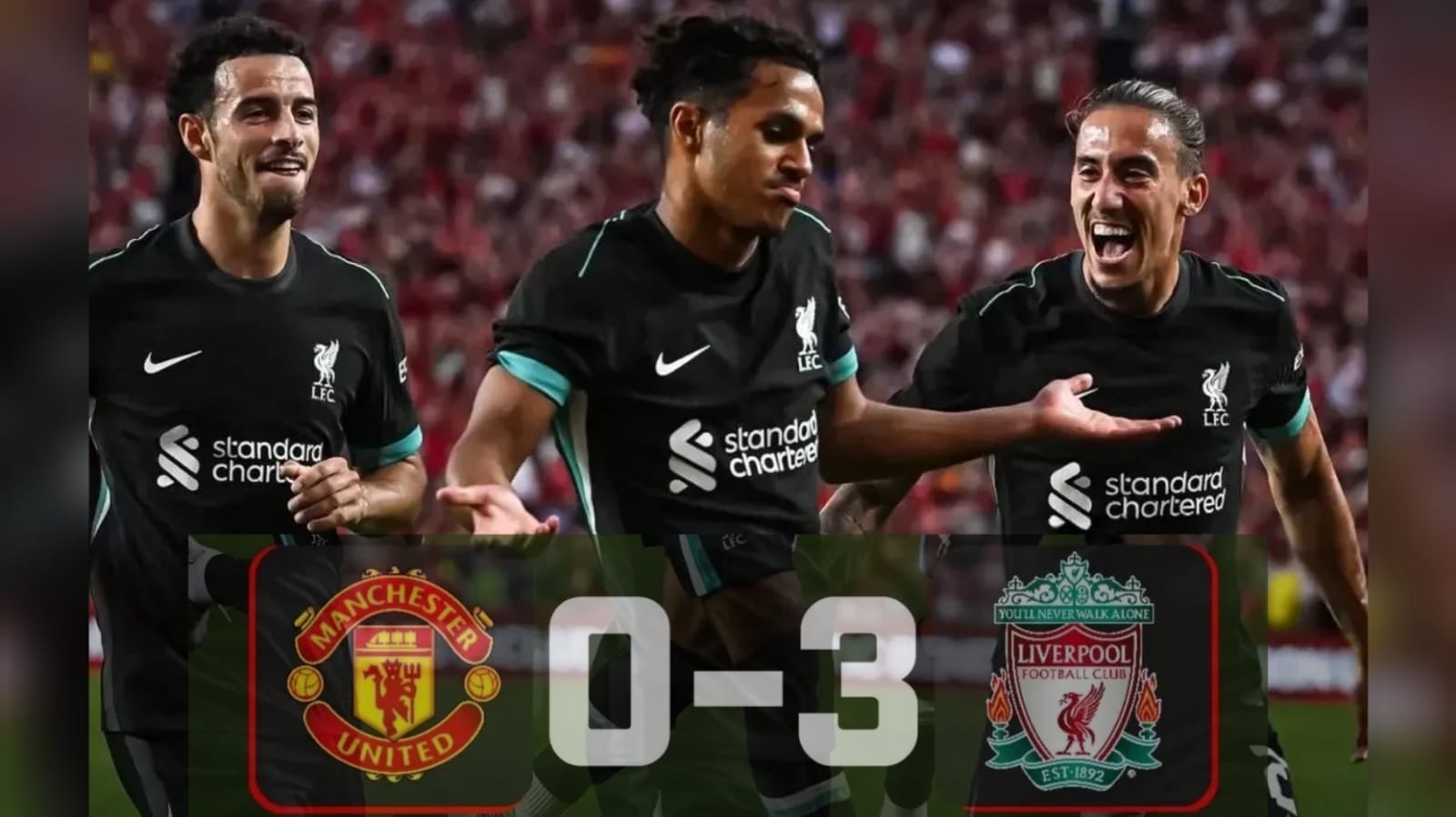 Manchester United 0-3 Liverpool: Tsimikas Jadi Bintang Kemenangan The Reds