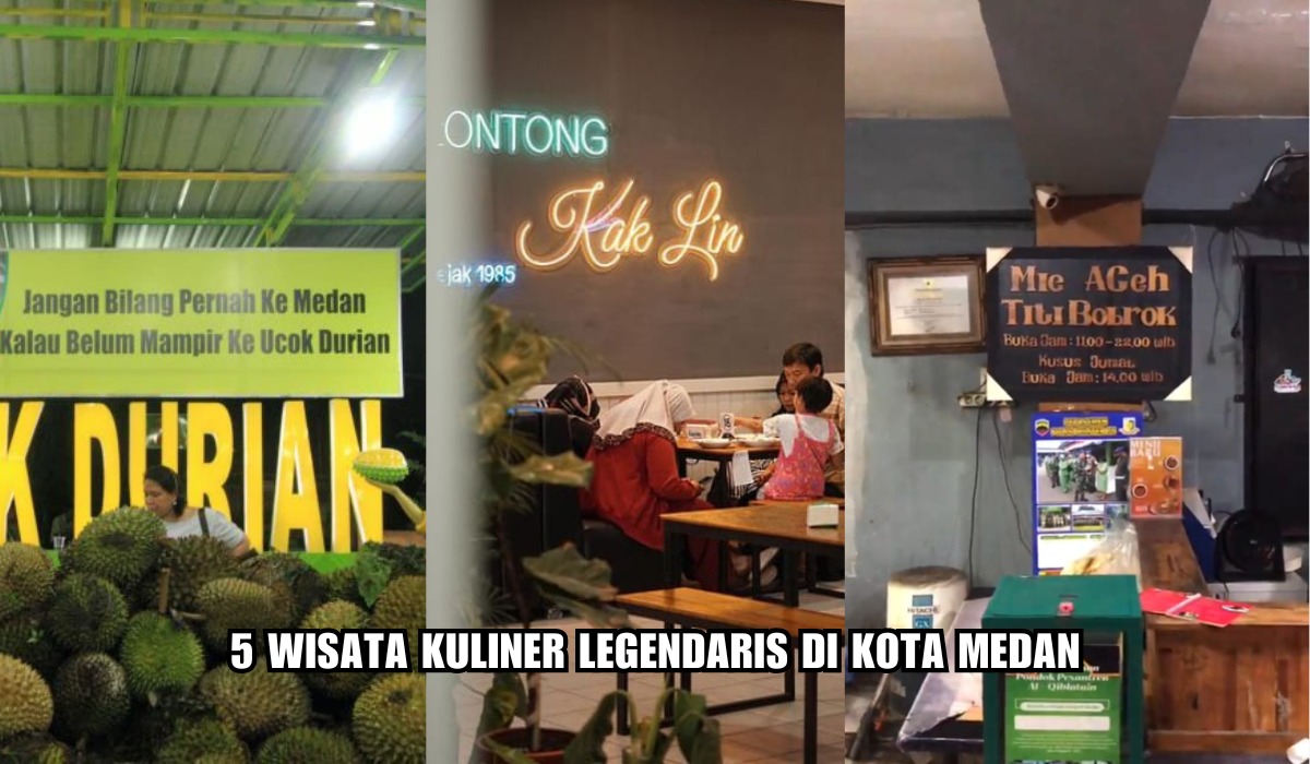 Wajib Coba, Ini 5 Kuliner Legendaris di Medan, Resep Turun Temurun yang Cita Rasanya Tak Pernah Berubah  