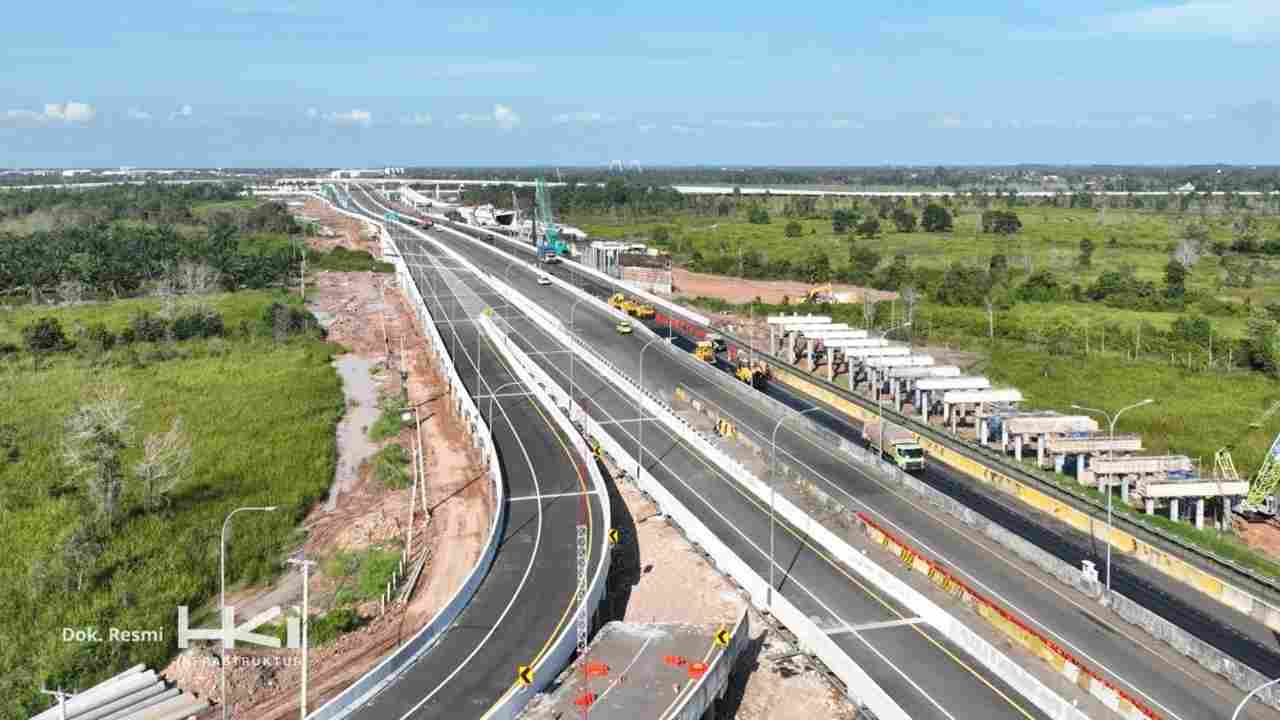 Progres Konstruksi Tol Palembang – Betung Sudah Capai 52 Persen, Ini Target Penyelesaiannya
