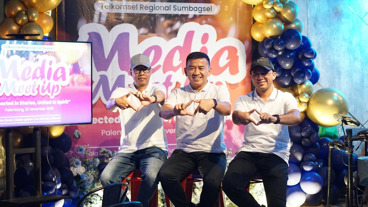 Dukung Produktivitas Masyarakat di Sumbagsel, Telkomsel Terus Kembangkan Infrastruktur dan Layanan Digital