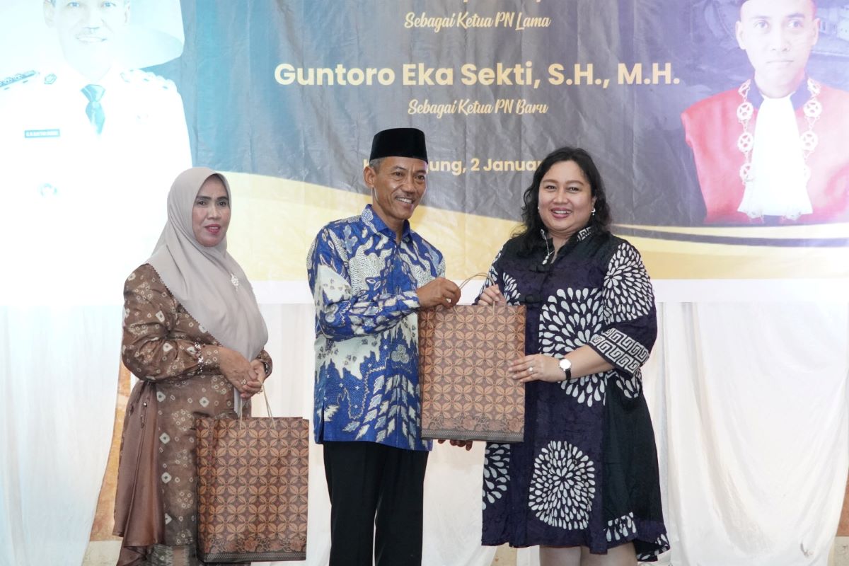 Pergantian Ketua PN Kayuagung, Bupati OKI Ucapkan Selamat Datang Guntoro Eka Sekti, Terima Kasih Tira Tirtona