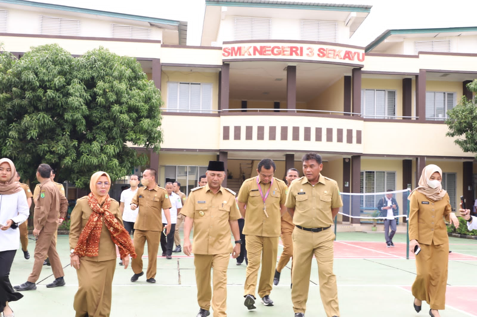 Terima Aduan Masalah Aset di SMK Negeri 3 Sekayu, PJ Bupati Muba Bakal Koordinasi Dengan Pemprov